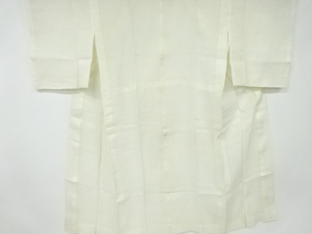 JAPANESE KIMONO / ANTIQUE JUBAN FOR SUMMER / STREAM & FLOWER